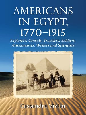 cover image of Americans in Egypt, 1770-1915